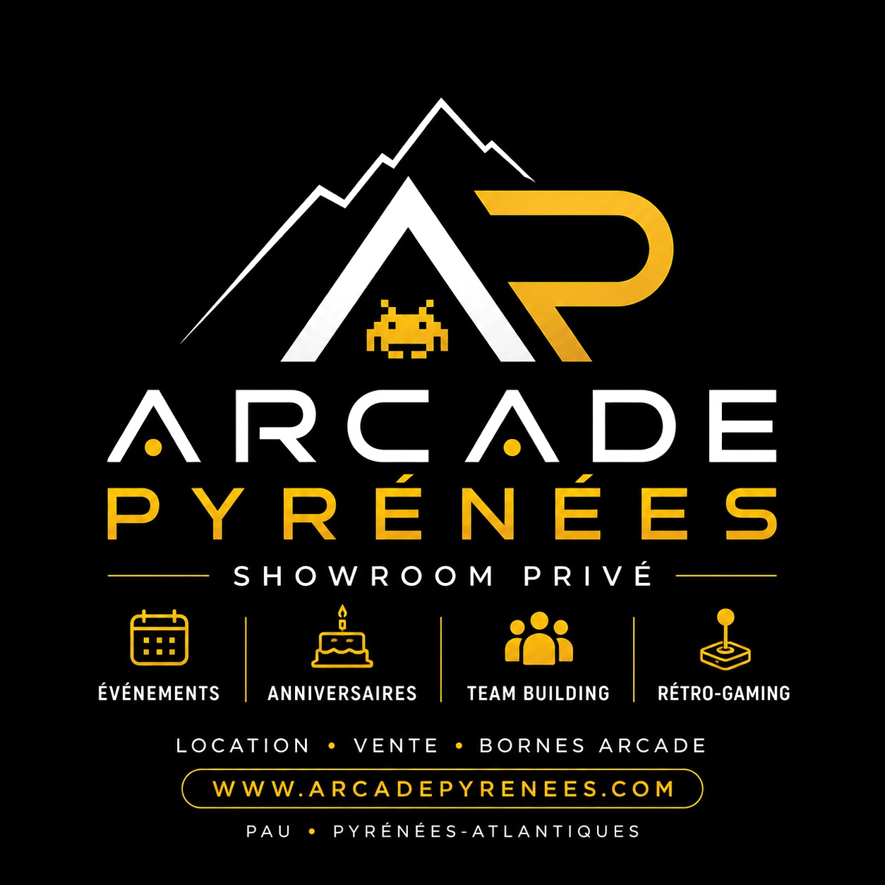 Logo Arcade Pyrénées showroom privé