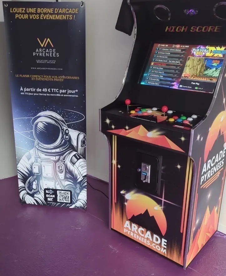 Location de borne arcade à Pau et dans les Pyrénées-Atlantiques